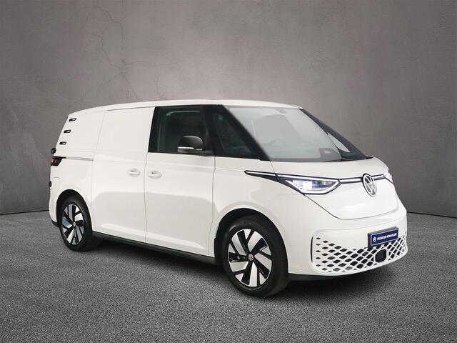 Volkswagen ID. Buzz Cargo Bulli Limited Edition 286pk 79 kWh | 2027 model | Achterdeuren | Trekhaak | 360gr Camera | Verwarmd stuur | > Netto-ACTIE-Prijs; bij koop of lease via HK / excl. kosten rijklaarmaken <