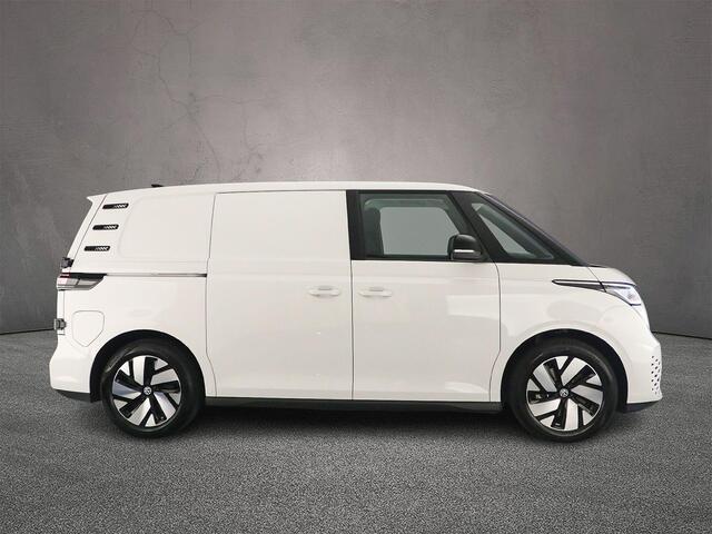 Volkswagen ID. Buzz Cargo Bulli Limited Edition 286pk 79 kWh | 2027 model | Achterdeuren | Trekhaak | 360gr Camera | Verwarmd stuur | > Netto-ACTIE-Prijs; bij koop of lease via HK / excl. kosten rijklaarmaken <