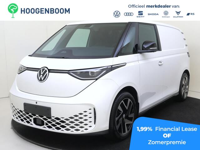 Volkswagen ID. Buzz Cargo Bedrijfswagens Bulli Limited Edition Elektromotor 210 kW (286 pk) | schuifdeur rechts met sluithulp | Open en close plus pakket | DAB+ | 360 graden achteruitrijcamera | Achterlichten LED | Digitale sleutel |
