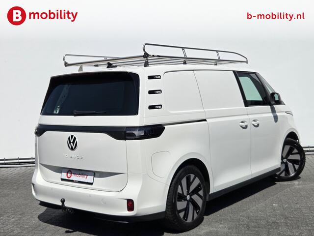 Volkswagen ID. Buzz Cargo 77 kWh SOH 100% Trekhaak Imperial 3-Zitplaatsen | Stoelverwarming | Apple CarPlay | Betimmering | Adaptive Cruise Control