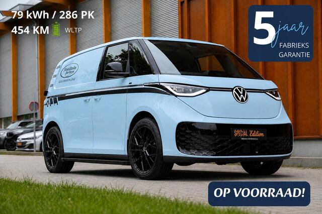 Volkswagen ID. Buzz Cargo 79 kWh 286pk Gulf Blue Edition 454 km WLTP LONG RANGE ¤499,= PM