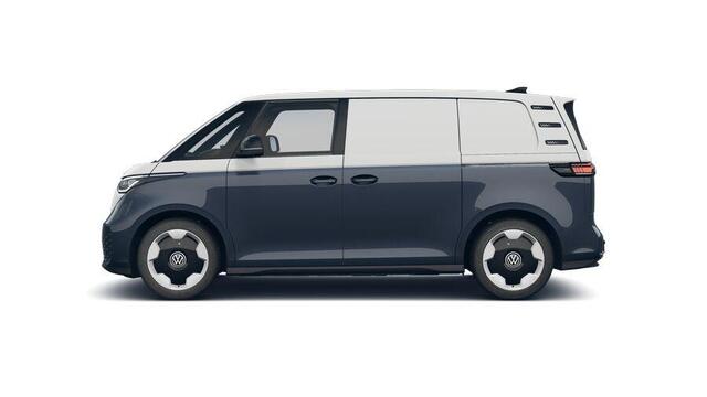 Volkswagen ID. Buzz Cargo Bedrijfswagens Bulli Limited Edition 250 kW (340 pk) 4MOTION | schuifdeur links en rechts met sluithulp | Open en close plus pakket | DAB+ | 360 graden achteruitrijcamera | Achterlichten LED | Digitale sleutel | 4MOTION |