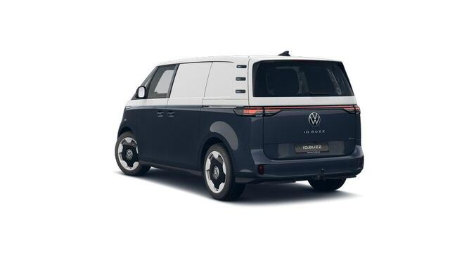 Volkswagen ID. Buzz Cargo Bedrijfswagens Bulli Limited Edition 250 kW (340 pk) 4MOTION | schuifdeur links en rechts met sluithulp | Open en close plus pakket | DAB+ | 360 graden achteruitrijcamera | Achterlichten LED | Digitale sleutel | 4MOTION |