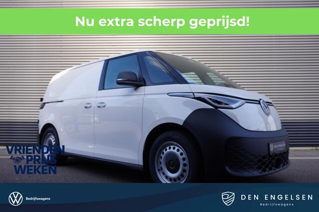 Volkswagen ID. Buzz Cargo ID. Buzz Cargo 190 pk, Economy Business Limited, Achteruitrijcamera, Bijrijdersbank, Trekhaak, Achterdeuren zonder ruit, Alarm