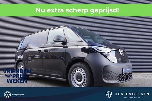 Volkswagen ID. Buzz Cargo ID. Buzz Cargo 286 pk, Economy Business Limited, Achteruitrijcamera, Bijrijdersbank, Trekhaak, Achterdeuren zonder ruit, Alarm