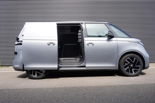 Volkswagen ID. Buzz Cargo ID. Buzz Cargo 286 pk, Bulli Limited Edition, Achteruitrijcamera, Comfortstoelen met armleuning, Navigatie, Achterdeuren zonder ruit, Trekhaak