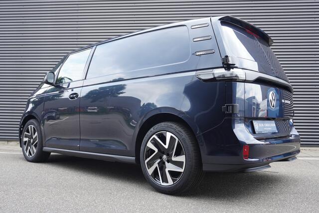 Volkswagen ID. Buzz Cargo ID. Buzz Cargo 340 pk 4-Motion, Bulli, Achteruitrijcamera, Comfortstoelen met armleuning, Navigatie, Achterdeuren zonder ruit, Trekhaak