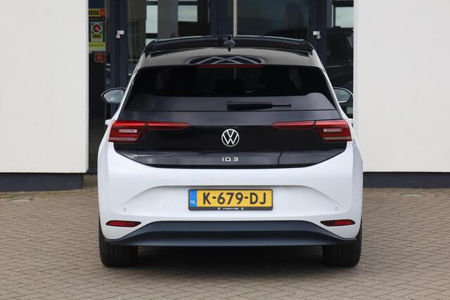 Volkswagen ID.3 First Plus 58 kWh 204PK / 150kW, NL auto 1e eigenaar dealeronderhouden, keyless start & entry, achteruitrijcamera (rear view), parkeersensoren voor en achter (pdc), stoel- en stuurwiel verwarming, LED Matrix (IQ.Lights), adaptieve cruise control (acc), 19
