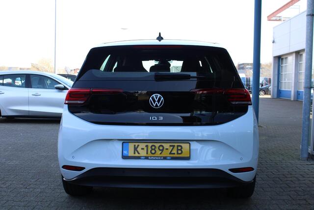 Volkswagen ID.3 PRO 58 kWh | Snel Laden | Lichtmetaal 20'' | Parkeersensoren | Stoelverwarming |