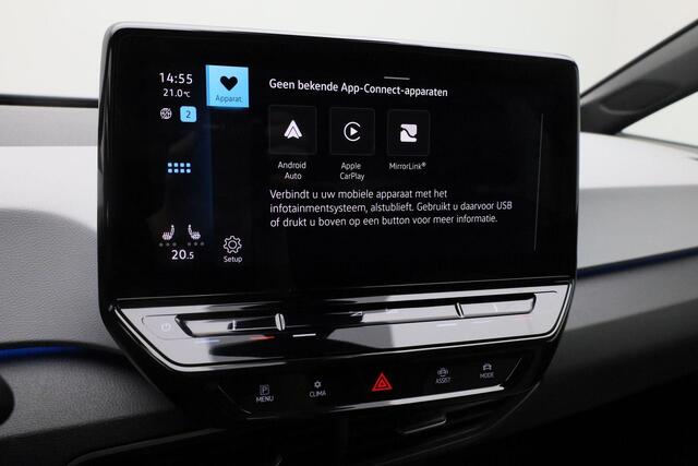 Volkswagen ID.3 Pro S 77 kWh 204 pk | Warmtepomp | IQ Light | Leder/alcantara | Stuur-/stoelverwarming | Navigatie | Achteruitrijcamera