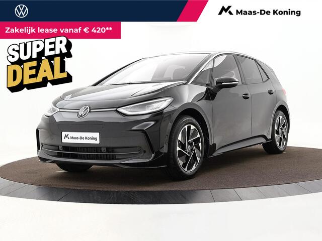 Volkswagen ID.3 Pro Business 59 kWh accu,204 pk · Achteruitrijcamera · Variabele laadbodem · Private lease vanaf 398,- per maand ·