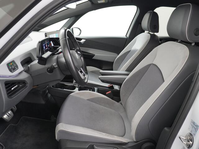 Volkswagen ID.3 58kWh 204PK First Navi Adapt.Cruise Control Pdc Apple Carplay Android Navi Ecc Led Stoel-Stuurverwarming DAB Keyless Advanced Lmv Bluetooth Regensensor Rijstrooksensor Verkeersbord detectie Mirrorlink Grootste accu Garantie op accu t/m 02-12-2028