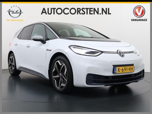 Volkswagen ID.3 First Plus 58kWh Navi-Pro Adap.Cruise Camera 19" Ecc Apple Carplay Android Auto SOH 91% Stoel+Stuurverwarming Lmv Matrix led Privacy Glas Keyless Rijstrooksensor Origineel Nederlandse Auto