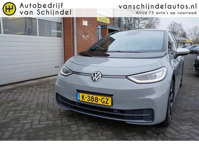 Volkswagen ID.3 FIRST PLUS 58KWH DEC 2020 ORIGINEEL NEDERLANDS MATRIXX LED CAMERA STOELVERWARMING ANDROID-APPLECARPLAY NAVI 19INCH KEYLESS ADAPTIEVE CRUISE CLIMA PDC V+A ENZ...