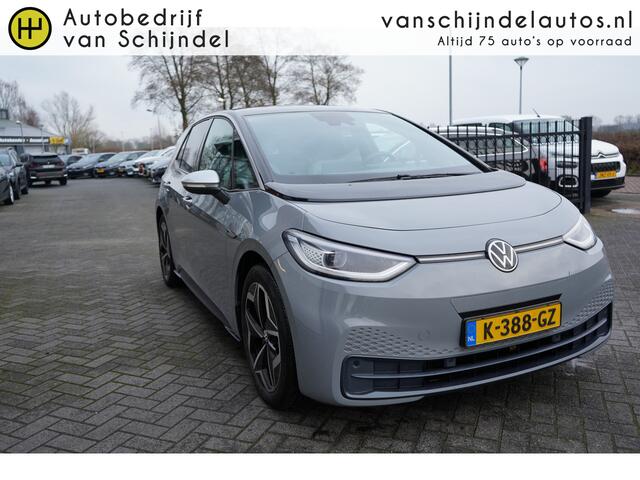 Volkswagen ID.3 FIRST PLUS 58KWH DEC 2020 ORIGINEEL NEDERLANDS MATRIXX LED CAMERA STOELVERWARMING ANDROID-APPLECARPLAY NAVI 19INCH KEYLESS ADAPTIEVE CRUISE CLIMA PDC V+A ENZ...