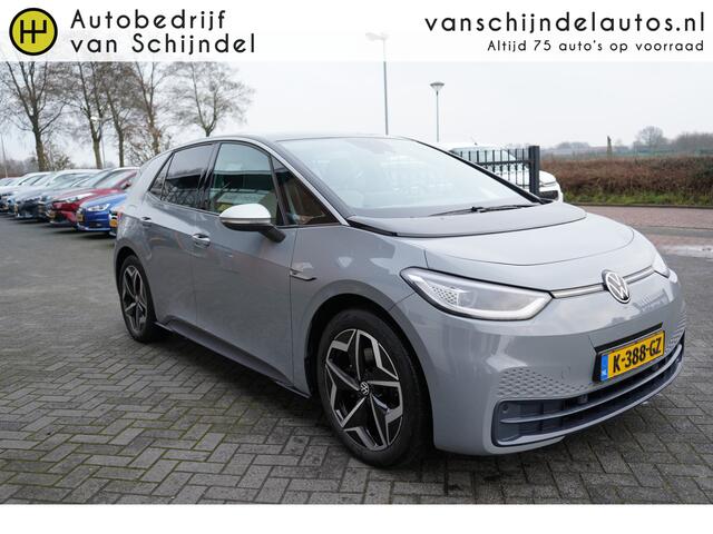 Volkswagen ID.3 FIRST PLUS 58KWH DEC 2020 ORIGINEEL NEDERLANDS MATRIXX LED CAMERA STOELVERWARMING ANDROID-APPLECARPLAY NAVI 19INCH KEYLESS ADAPTIEVE CRUISE CLIMA PDC V+A ENZ...