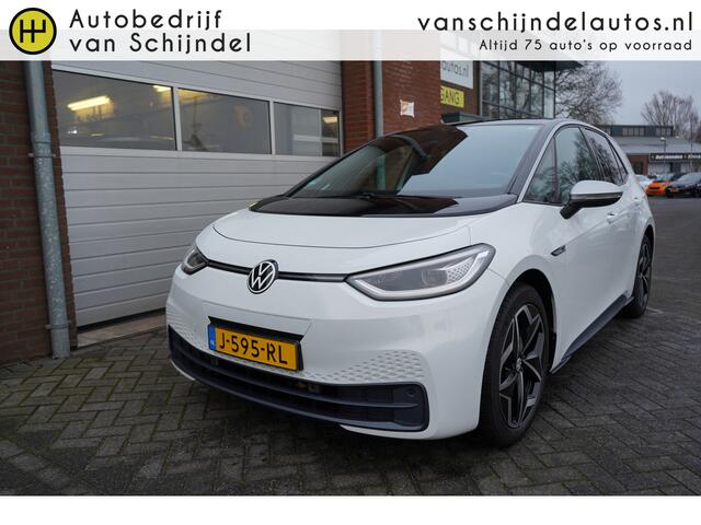 Volkswagen ID.3 FIRST PLUS 58KWH OKT 2020 ORIGINEEL NEDERLANDS MATRIXX LED CAMERA STOELVERWARMING ANDROID/APPLECARPLAY NAVI ADAPTIEVE CRUISE KEYLESS ECC PDC V+A ENZ...