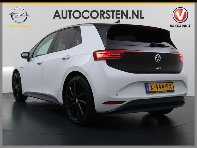 Volkswagen ID.3 First Max 62kWh SOH 91% Ergo Active Elek.Stoelen Panoramadak Adap.Cruise Camera Navi Ecc Keyless Advanced Head-Up Matrix-Led Lmv 20" Stuur+Stoelverwarming Led-a-licht dynamisch Apple Carplay/Android Auto Dodehoek detector Dealeronderhouden 1e Eigenaar Ori