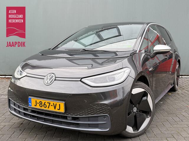 Volkswagen ID.3 BWJ 2020 First Max 204 PK 58 kWh TREKHAAK | PANO | HEAD UP | MATRIX LED IQ | NAVI DISCOVER PRO | ADAPTIVE CRUISE | ELEKTR. VERST. STOELEN + MASSAGE + VERWARMD | CAMERA | CARPLAY + ANDROID | CLIMA | LMV | PDC