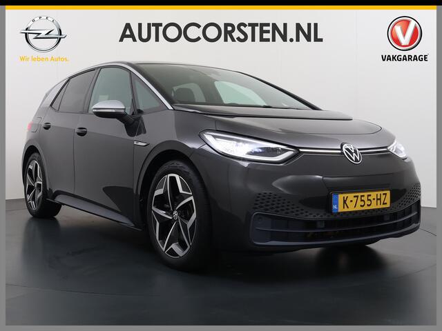 Volkswagen ID.3 First Plus 62kWh Navi-Pro Adap.Cruise Camera Matrix led 19" Ecc Apple Carplay Android Auto SOH 92% Stoel+Stuurverwarming Lmv Privacy Glas Keyless Rijstrooksensor Origineel Nederlandse Auto ¤ 44.000 nieuw!