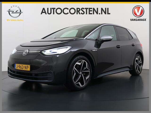 Volkswagen ID.3 First Plus 62kWh Camera Navi-Pro Adap.Cruise Matrix led 19" Ecc Apple Carplay Android Auto SOH 91% Stoel+Stuurverwarming Lmv Privacy Glas Keyless Advanced Rijstrooksensor Led-a.licht dynamisch 1e Eigenaar Dealeronderhouden Origineel Nederlandse Auto