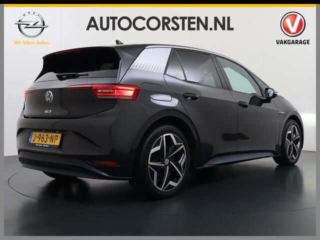 Volkswagen ID.3 First Plus 62kWh Camera Navi-Pro Adap.Cruise Matrix led 19" Ecc Apple Carplay Android Auto SOH 91% Stoel+Stuurverwarming Lmv Privacy Glas Keyless Advanced Rijstrooksensor Led-a.licht dynamisch 1e Eigenaar Dealeronderhouden Origineel Nederlandse Auto