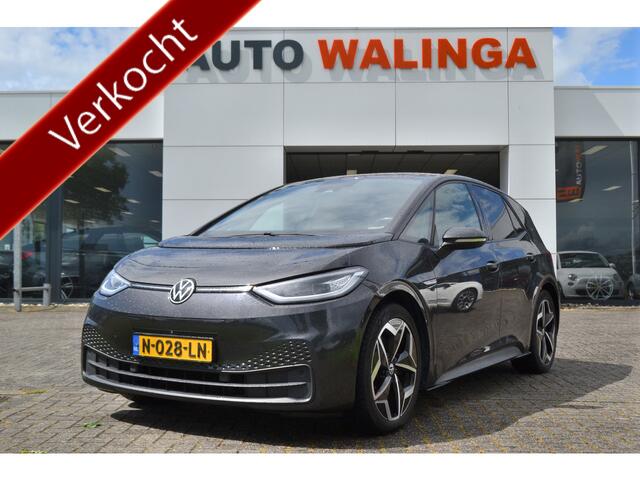 Volkswagen ID.3 Pro S 77 kWh Leer | Stoelverw. | Achteruitrijcamera | Dodehoek detectie | file assistent | keyless entry | Rondomzicht camera Matrix Koplampen
