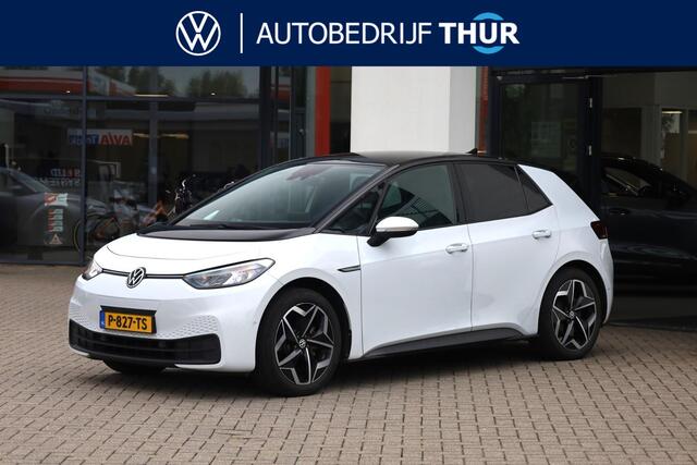 Volkswagen ID.3 Pro 58 kWh 204PK / 150kW, NL auto, 1e eigenaar nieuw door ons geleverd en onderhouden, achteruitrijcamera (Rear View), keyless entry, 19" 'Andoya' LMV, privacy glas, LED verlichting, elektrisch verstel- en verwarmbare buitenspiegels, multifunctioneel lederen stuurwiel etc.