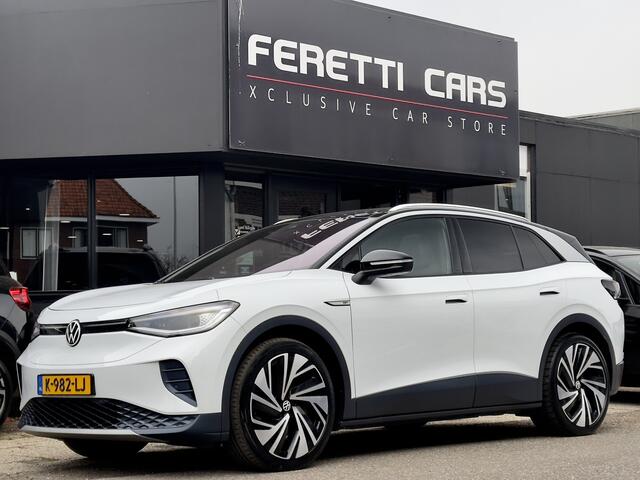 Volkswagen ID.4 MAX 77 kWh PANODAK LEDER NAVI CAMERA WARMTEPOMP APPLE-CARPLAY HEAD-UPP IQ-LIGHT LED 21 INCH-LMV PDC