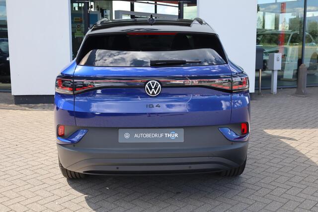 Volkswagen ID.4 Pro Limited Edition Plus 77 kWh 286PK / 210kW Panoramadak, LED Matrix IQ.Light, achteruitrijcamera, verwarmbare voorstoelen met massagefunctie, Apple Carplay & Android Auto, dynamische grootlichtassistent, Keyless Entry & Go, voorstoelen elektrisch verste