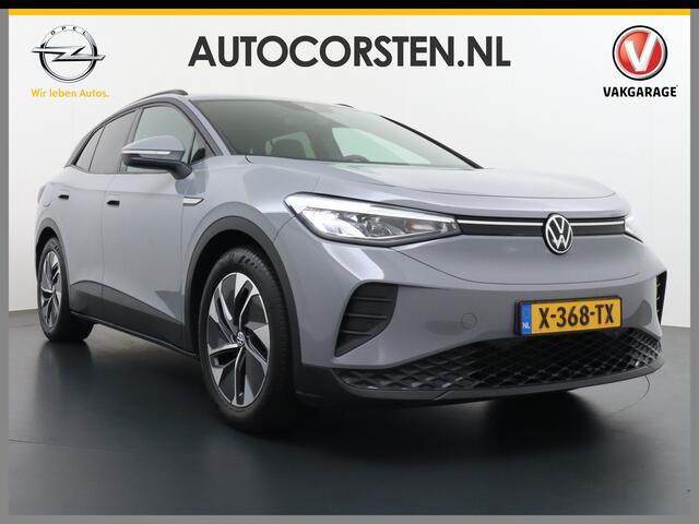 Volkswagen ID.4 170PK 52kWh Pure Cruise control adaptief Apple Carplay/Android Auto Navi Ecc Pdc Head-Up Display DAB Keyless Led Koplampen Lmv Wifi Multimedia Pakket Plus Dynamische besturing Geluidsisolerend glas Connected services Draadloze telefoonlader Verkeersbord d