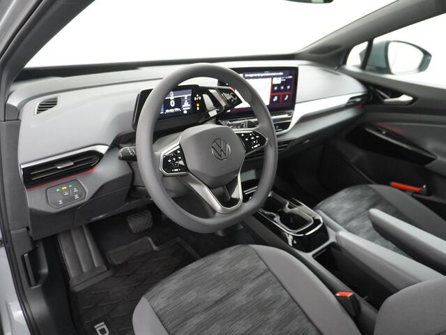 Volkswagen ID.4 170PK 52kWh Pure Cruise control adaptief Apple Carplay/Android Auto Navi Ecc Pdc Head-Up Display DAB Keyless Led Koplampen Lmv Wifi Multimedia Pakket Plus Dynamische besturing Geluidsisolerend glas Connected services Draadloze telefoonlader Verkeersbord d