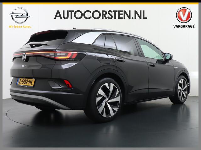 Volkswagen ID.4 MAX 77kWh 204PK Trekhaak Warmtepomp Adap.Cruise Apple Carplay/Android Auto Navi Ecc Pdc Head-Up Display DAB Keyless Matrix Led Koplampen Lmv 20" Wifi Stoelverwarming Rijstrooksensor Geluidsisolerend glas Connected services Draadloze telefoonlader Verkeers