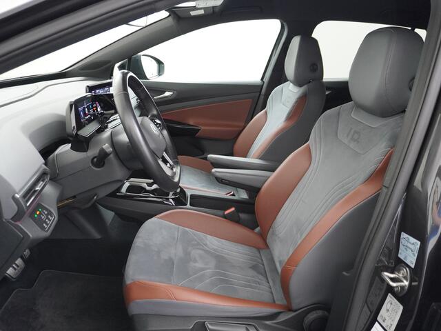Volkswagen ID.4 MAX 77kWh 204PK Trekhaak Warmtepomp Adap.Cruise Apple Carplay/Android Auto Navi Ecc Pdc Head-Up Display DAB Keyless Matrix Led Koplampen Lmv 20" Wifi Stoelverwarming Rijstrooksensor Geluidsisolerend glas Connected services Draadloze telefoonlader Verkeers