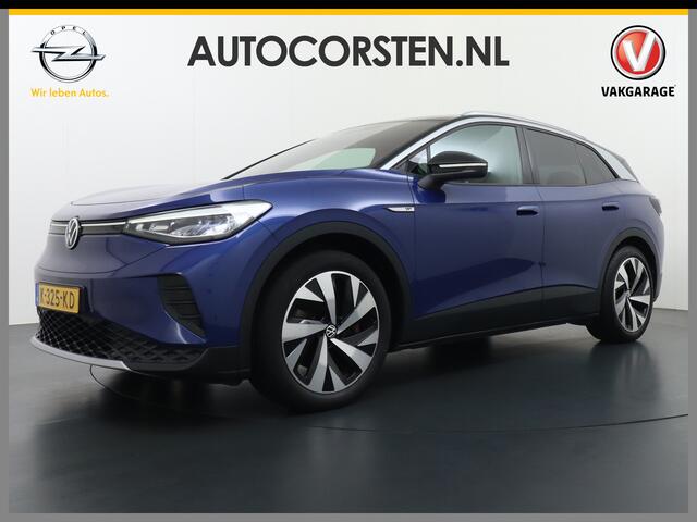 Volkswagen ID.4 First 77kWh Trekhaak Adap.Cruise Camera Pdc Android Auto Apple Carplay Stoelverwarming Navi Ecc Mirrorlink Privacy Glas Lmv Keyless DAB Origineel Nederlandse Auto 1.000KG Trekgewicht