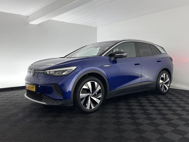 Volkswagen ID.4 First 77 kWh [ 3-Fase ] {SOH-83%} (INCL.BTW) *LEATHER-MICROFIBRE | FULL-LED | ADAPTIVE-CRUISE | HEATED-COMFORTSEATS | DIGI-COCKPIT | AMBIENT-LIGHT | NAVI-FULLMAP | PDC | TOWBAR | PRIVACY-GLASS | CAMERA | 20''ALU*