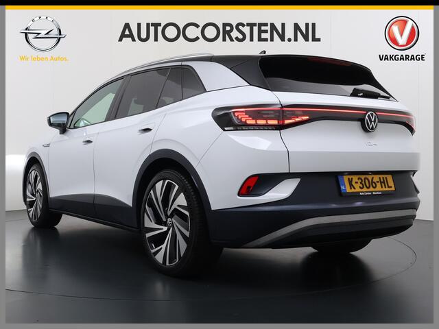 Volkswagen ID.4 Max 82kWh Warmtepomp Panoramadak Ergo-Comfort Stoelen+Memory Adap.Cruise Navi 3-Zone Ecc 360°Camera Apple Carplay Android Auto Pdc Lmv 21" Stoel+Stuurverwarming Elek.Achterklep Privacy Glas Matrix Led Isofix DAB Origineel Nederlandse Auto Dealeronderhoude