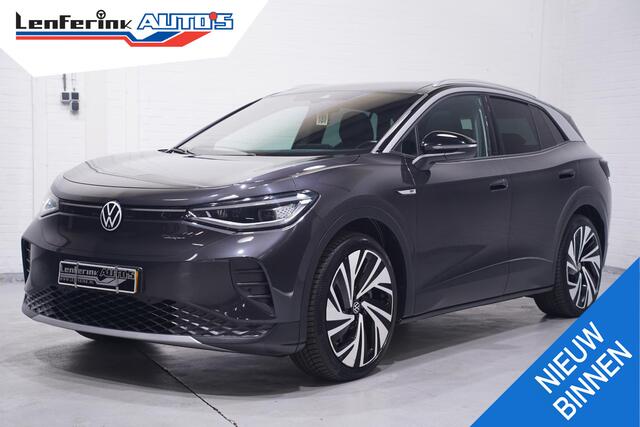 Volkswagen ID.4 First Max 77 kWh 1e Eig. NAP Panodak Leder Memory Led Matrix Camera 360 Apple Carplay Stoelverwarming 21 Inch