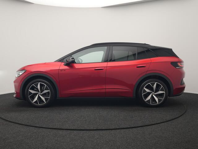 Volkswagen ID.4 GTX 4Motion 77 kWh 299pk Dealer O.H. | Adaptive Cruise | Head Up | 360 Camera | Alcantara Sportstoelen Massage & Memory | IQ Light | Sfeerverlichting | Keyless | Blis | Apple Carplay | Stuur Verwarmd | Navigatie | DAB |