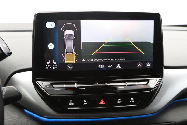 Volkswagen ID.4 First 77 kWh 204 PK, SOH 90 %, Trekhaak, LED, Leder-Alcantara, Carplay, 360 Camera
