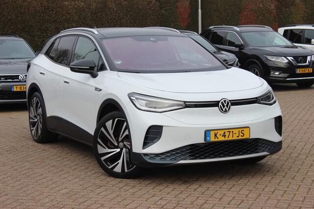 Volkswagen ID.4 Max 77 kWh / SoH 90,1% / Full option! / warmtepomp/ Panoramadak / Camera / Head-up / Keyless / 20'' / ACC / Dodehoek / Elektr. stoelen / Massage / Navigatie / Stuurverwarming