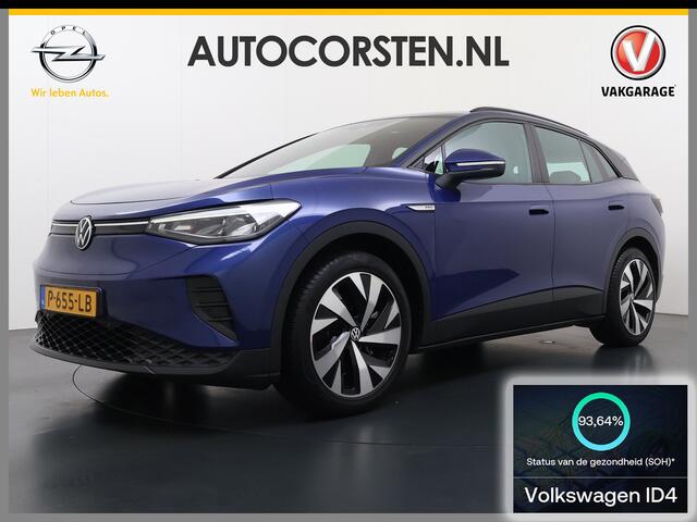 Volkswagen ID.4 Pro 82kWh SOH 93% Adap.Cruise Camera Stuur+Stoelverwarming 3-Zone Ecc Navi Apple Carplay Android Auto Lmv 19" Isofix Led Keyless Advanced Comfort Pakket Plus Assistance Pakket 1e Eigenaar Origineel Nederlandse Auto