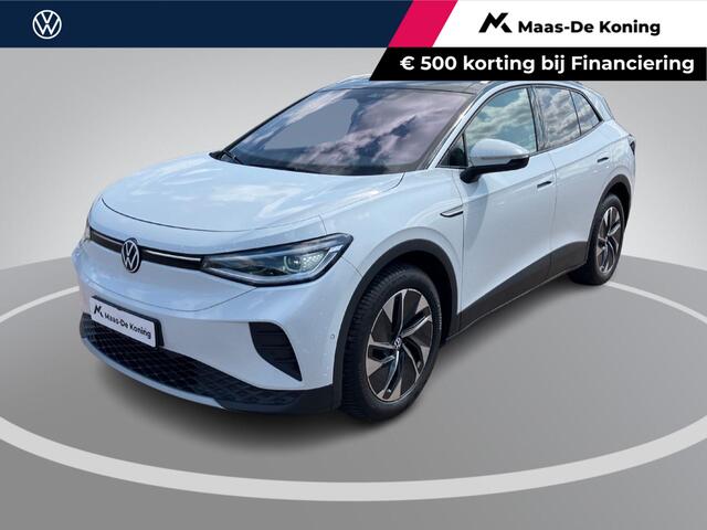 Volkswagen ID.4 Pure 52 kWh 170PK · SOH 92.3% · Panoramadak · Apple/Android Car Play · Camera + Parkeersensoren ·