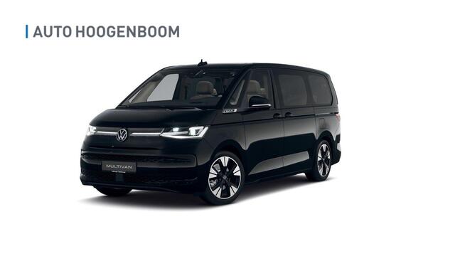Volkswagen MULTIVAN Bulli Edition L2 1.5 eHybrid 180kW DSG 4motion | Assistentiepakket plus | Lichtmetalen velgen 19" (8j x 19) "halmstad" (zwart gepolijst) | Multifunctioneel stuurwiel met schakelpeddels, verwarmbaar | Privacy plus glas (90%) vanaf b-stijl | Soundsystem "ha