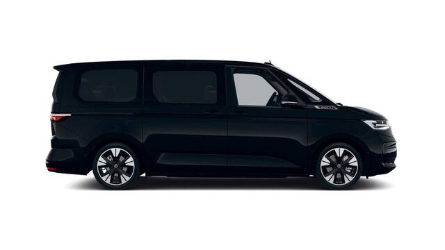 Volkswagen MULTIVAN Bulli Edition L2 1.5 eHybrid 180kW DSG 4motion | Assistentiepakket plus | Lichtmetalen velgen 19" (8j x 19) "halmstad" (zwart gepolijst) | Multifunctioneel stuurwiel met schakelpeddels, verwarmbaar | Privacy plus glas (90%) vanaf b-stijl | Soundsystem "ha