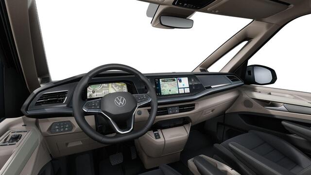Volkswagen MULTIVAN Bulli Edition L2 1.5 eHybrid 180kW DSG 4motion | Assistentiepakket plus | Lichtmetalen velgen 19" (8j x 19) "halmstad" (zwart gepolijst) | Multifunctioneel stuurwiel met schakelpeddels, verwarmbaar | Privacy plus glas (90%) vanaf b-stijl | Soundsystem "ha