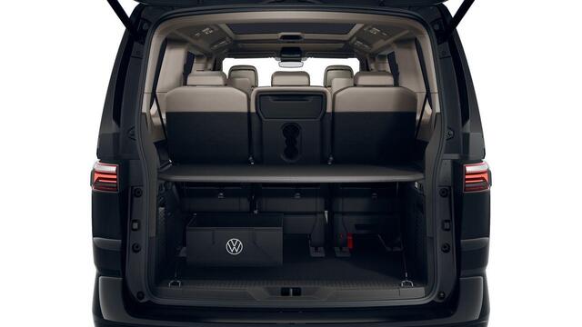 Volkswagen MULTIVAN Bulli Edition L2 1.5 eHybrid 180kW DSG 4motion | Assistentiepakket plus | Lichtmetalen velgen 19" (8j x 19) "halmstad" (zwart gepolijst) | Multifunctioneel stuurwiel met schakelpeddels, verwarmbaar | Privacy plus glas (90%) vanaf b-stijl | Soundsystem "ha