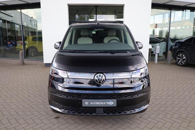 Volkswagen MULTIVAN 1.4 eHybrid L2 Bulli Edition 150PK / 110kW, Panoramadak, verwarmbare voorstoelen met massagefunctie, 3-zone climatronic, full map navigatie, cruise control, draadloos Apple Carplay & Android Auto, alarmsysteem