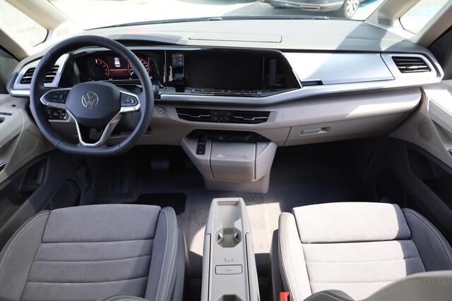 Volkswagen MULTIVAN 1.4 eHybrid L2 Bulli Edition 150PK / 110kW, Panoramadak, verwarmbare voorstoelen met massagefunctie, 3-zone climatronic, full map navigatie, cruise control, draadloos Apple Carplay & Android Auto, alarmsysteem