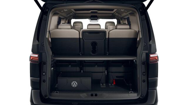 Volkswagen MULTIVAN Bulli L1 1.5 Ehybrid 180kW DSG 4 motion | Easy open pakket | Soundsystem "harman kardon" | Zitopstelling 2-2-3 met vis-a-vis mogelijkheid, met armleuningen | Top pakket |